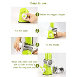 Râpe Rotative Manuelle 3-en-1