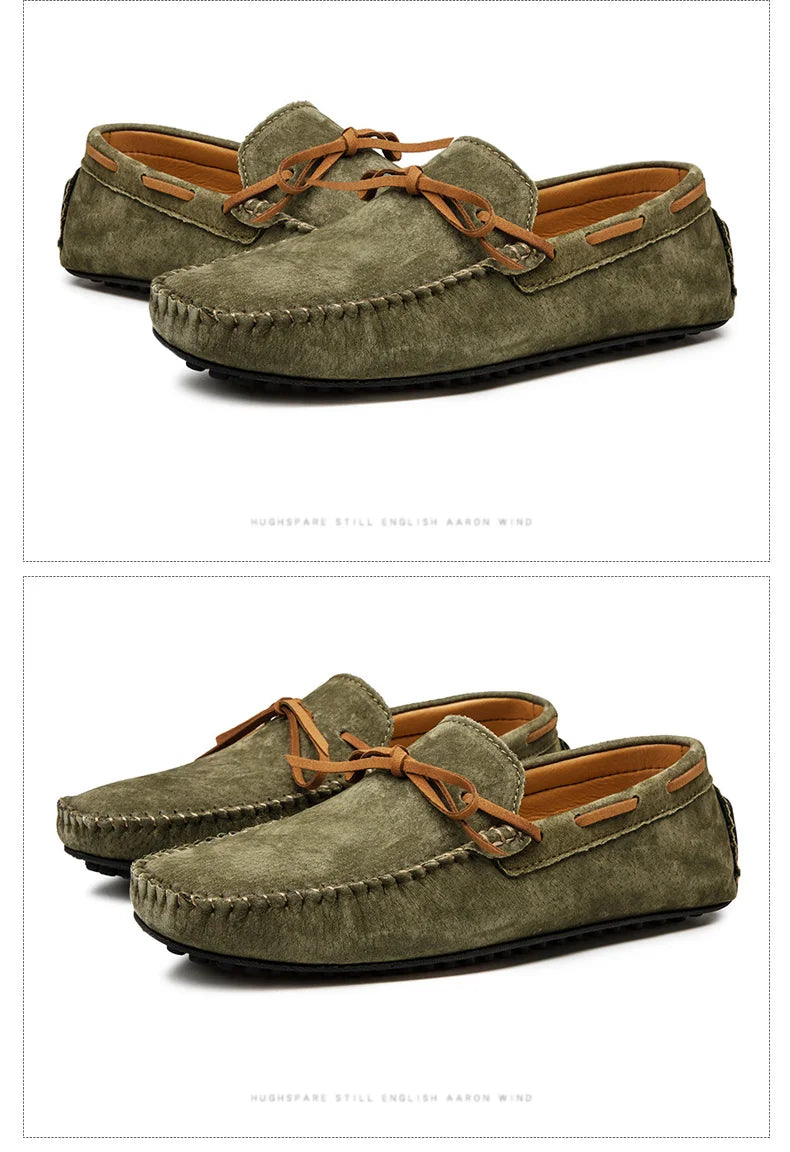Mocassins Décontractés en Cuir