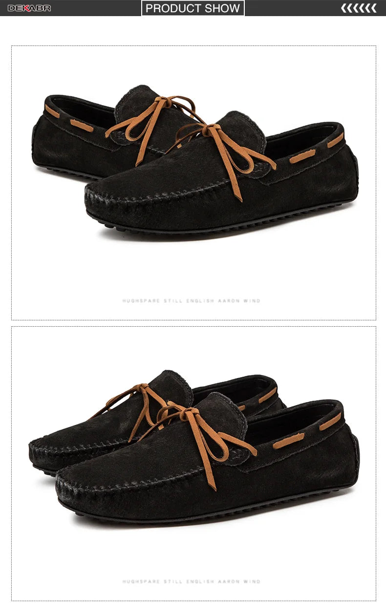 Mocassins Décontractés en Cuir