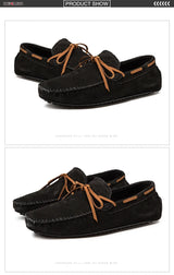 Mocassins Décontractés en Cuir
