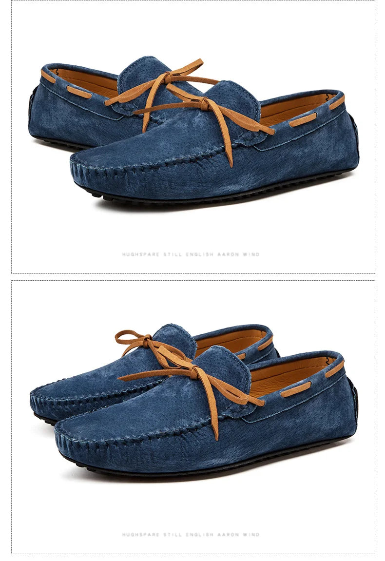 Mocassins Décontractés en Cuir