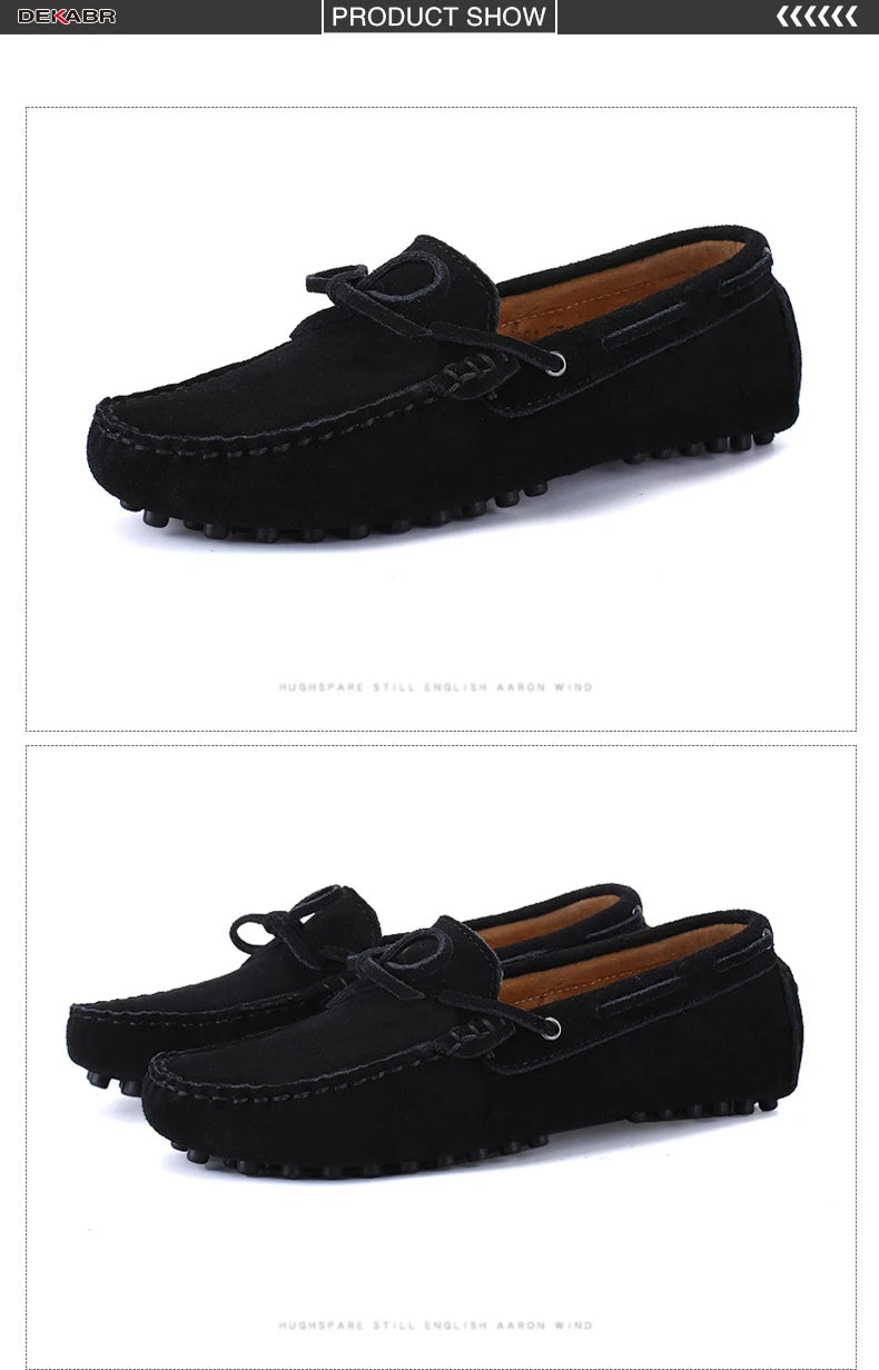 Mocassins Décontractés en Cuir