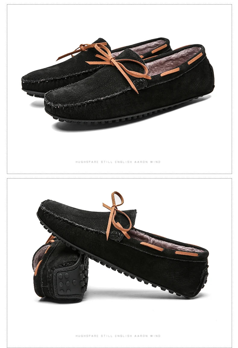 Mocassins Décontractés en Cuir