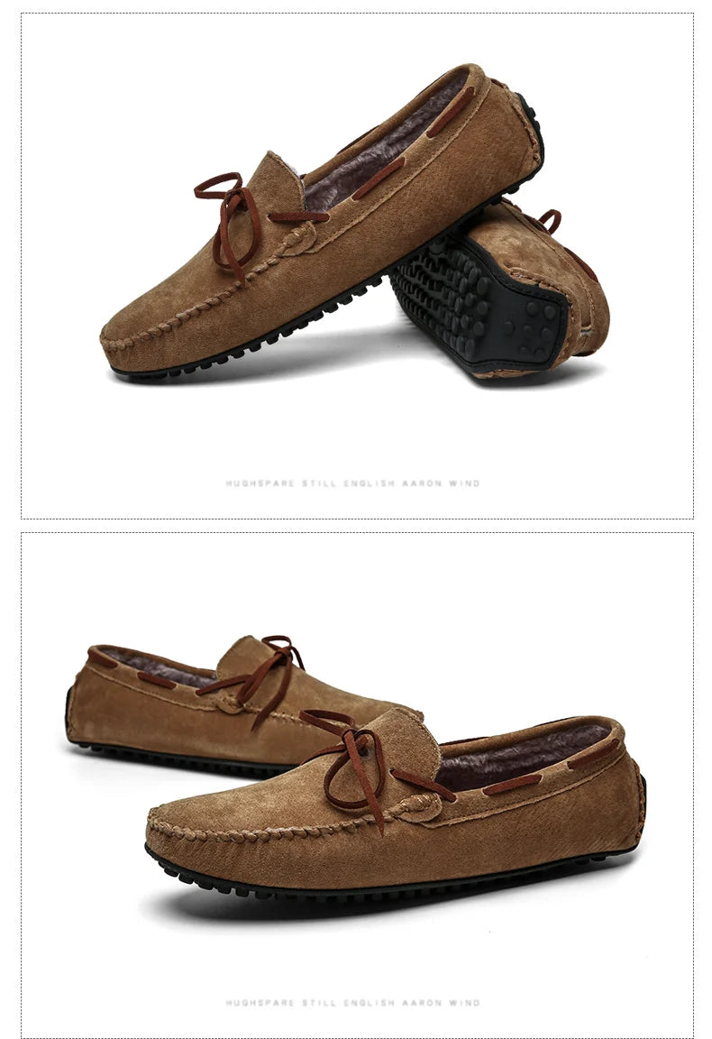Mocassins Décontractés en Cuir