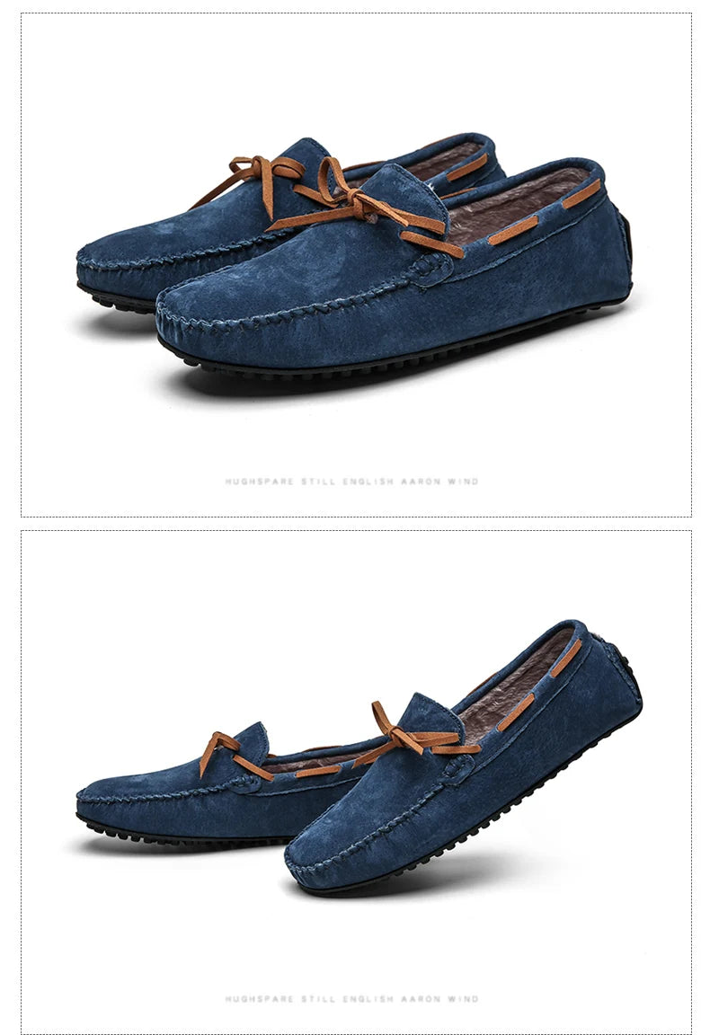 Mocassins Décontractés en Cuir