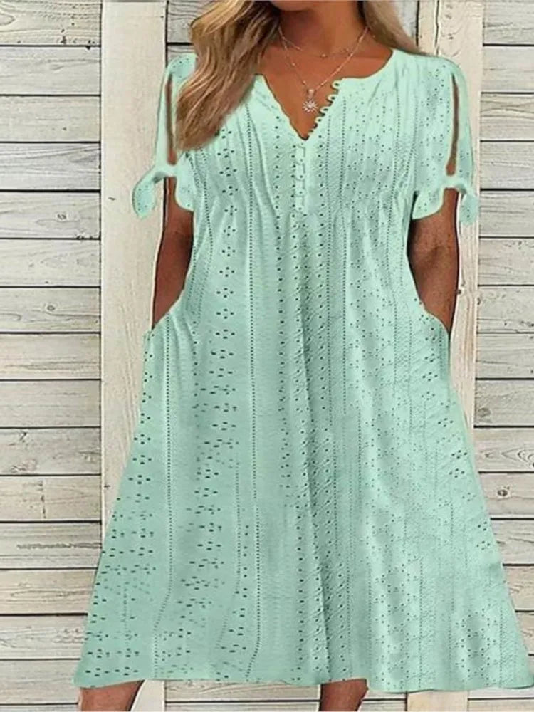 Robe Mi-Longue Femme