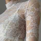 Blouse Sexy en Dentelle