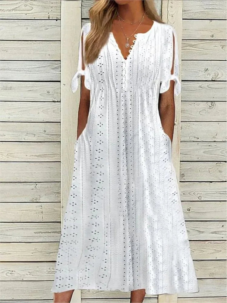 Robe Mi-Longue Femme