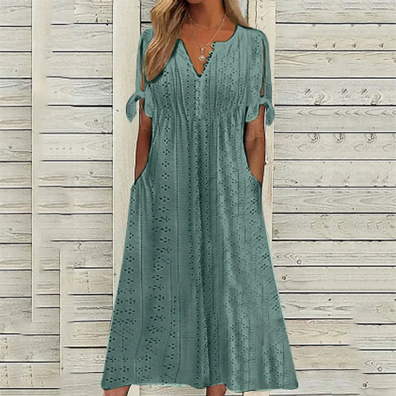 Robe Mi-Longue Femme
