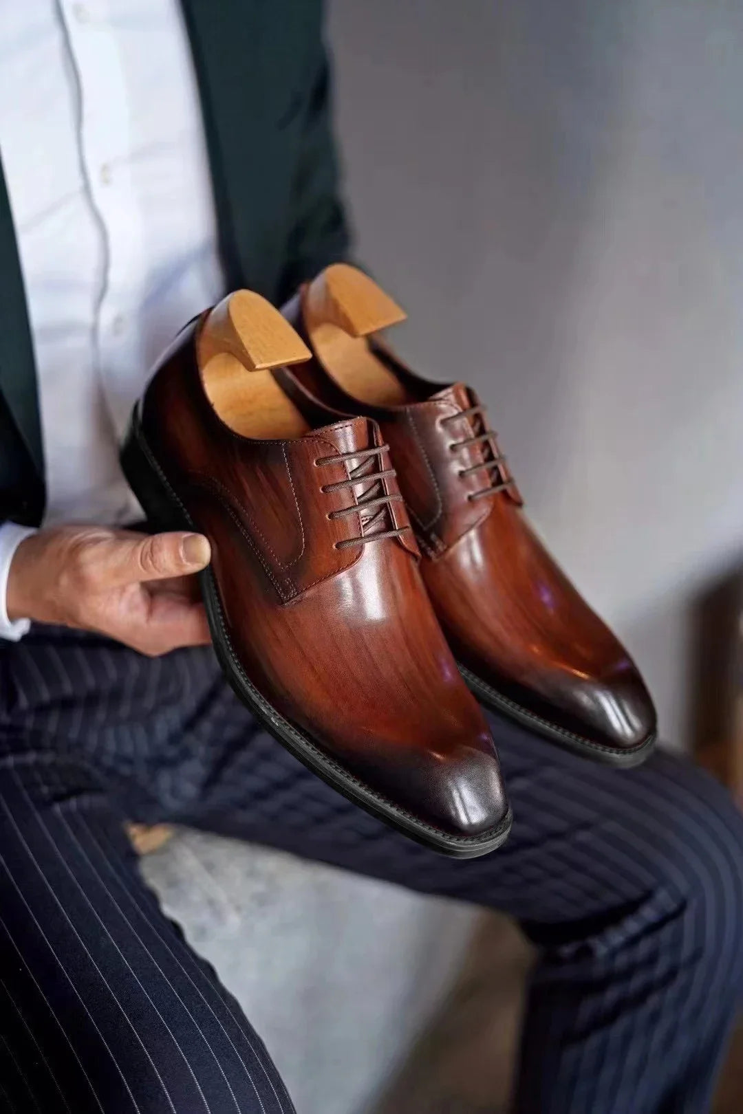 Mocassins  Derby Homme