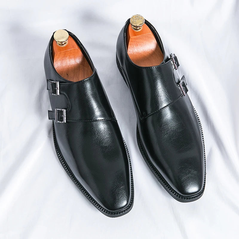 Mocassins Homme à Boucles