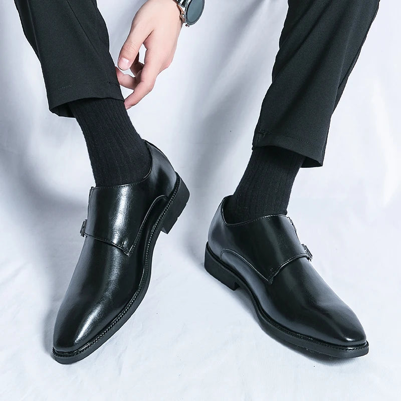 Mocassins Homme à Boucles