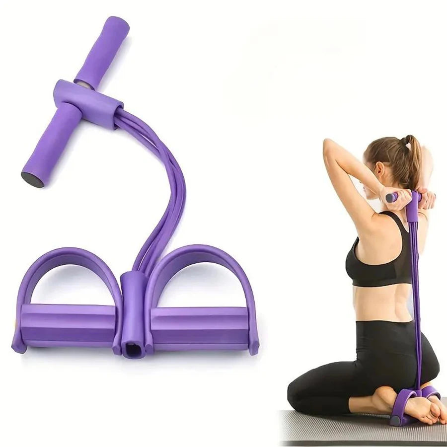 Élastique de Résistance 6 Tubes avec Pédales