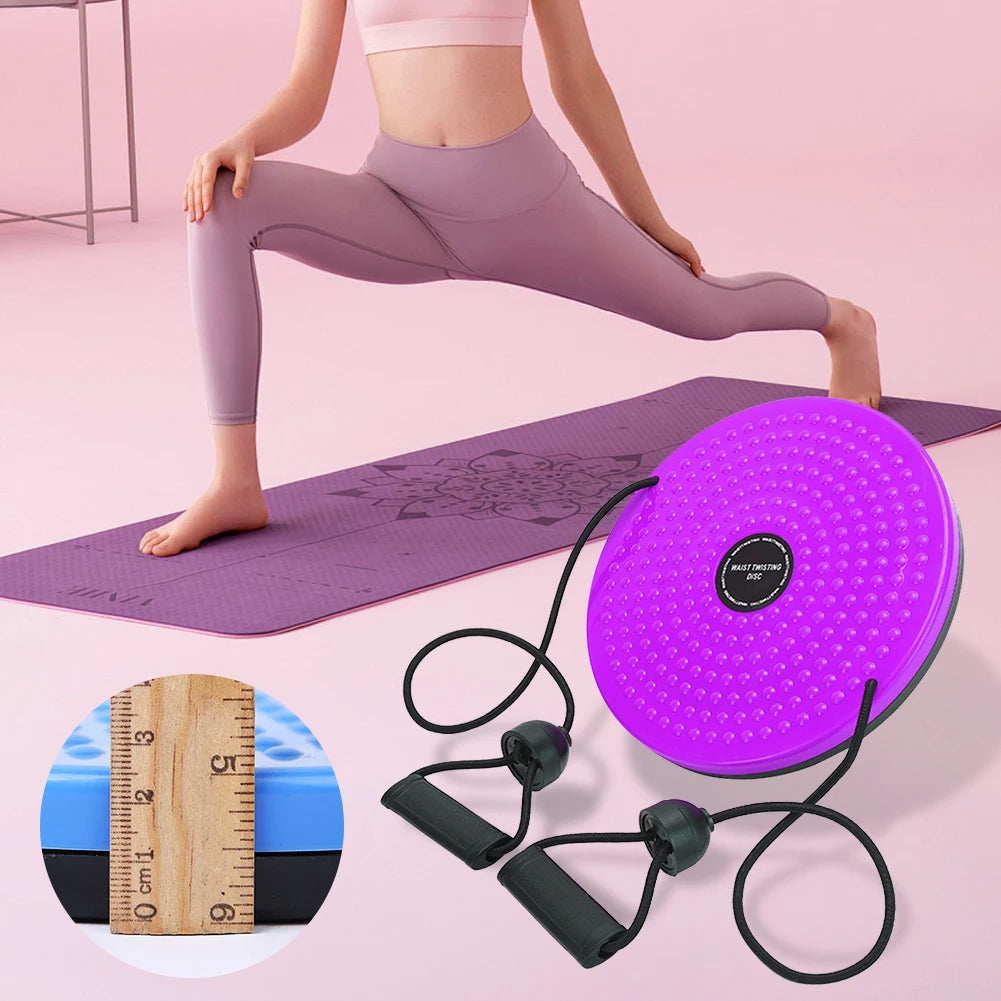 Disque Twister Abdominal avec Poignées