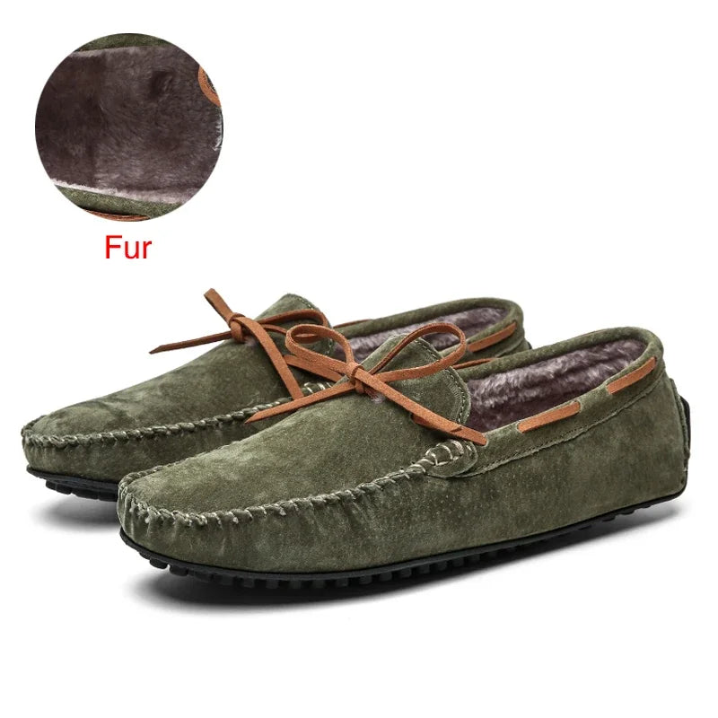 Mocassins Décontractés en Cuir
