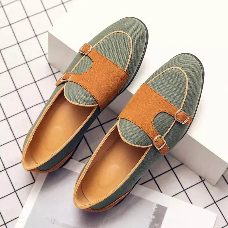 Mocassins Vintage à Boucle