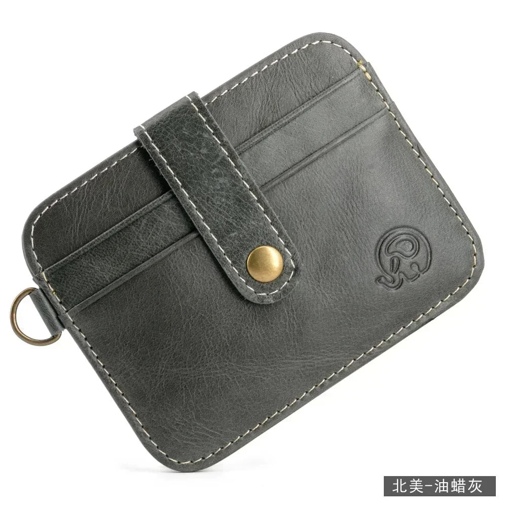 Portefeuille Homme en Cuir Véritable