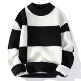Pull Homme Épais à Carreaux