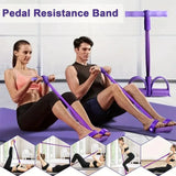 Élastique de Résistance 6 Tubes avec Pédales