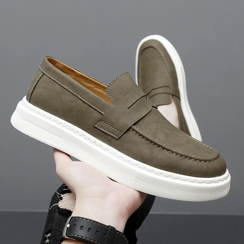 Mocassins Homme en Cuir