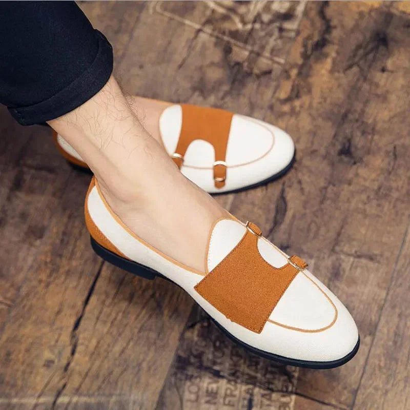 Mocassins Vintage à Boucle
