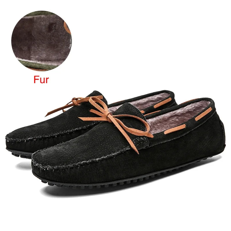 Mocassins Décontractés en Cuir