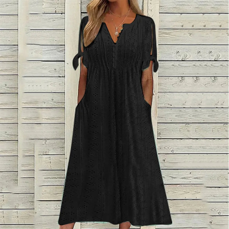 Robe Mi-Longue Femme