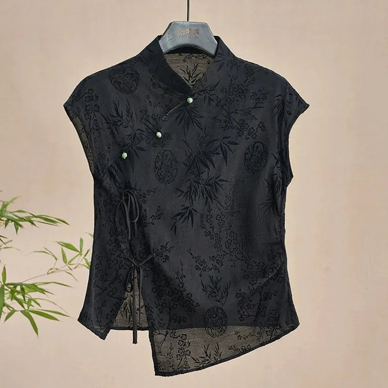 Blouse Cheongsam Moderne