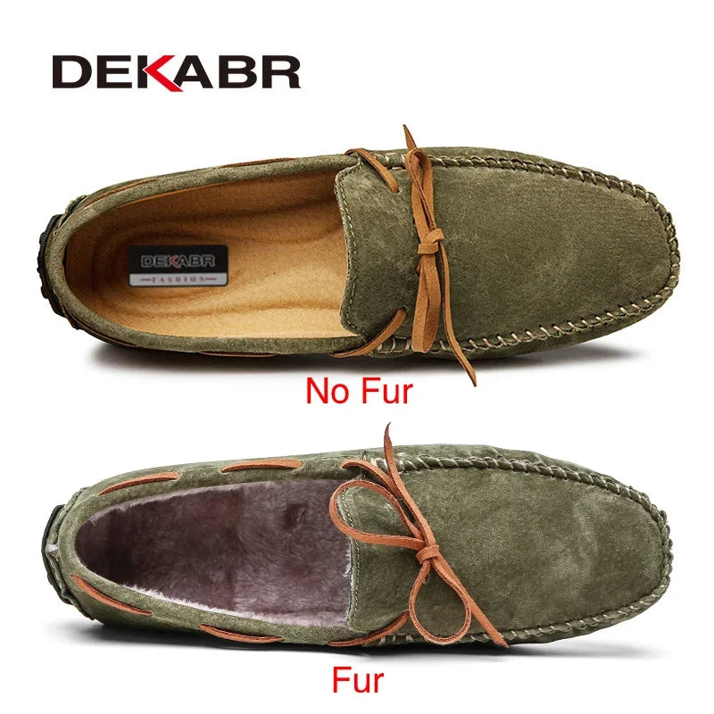 Mocassins Décontractés en Cuir