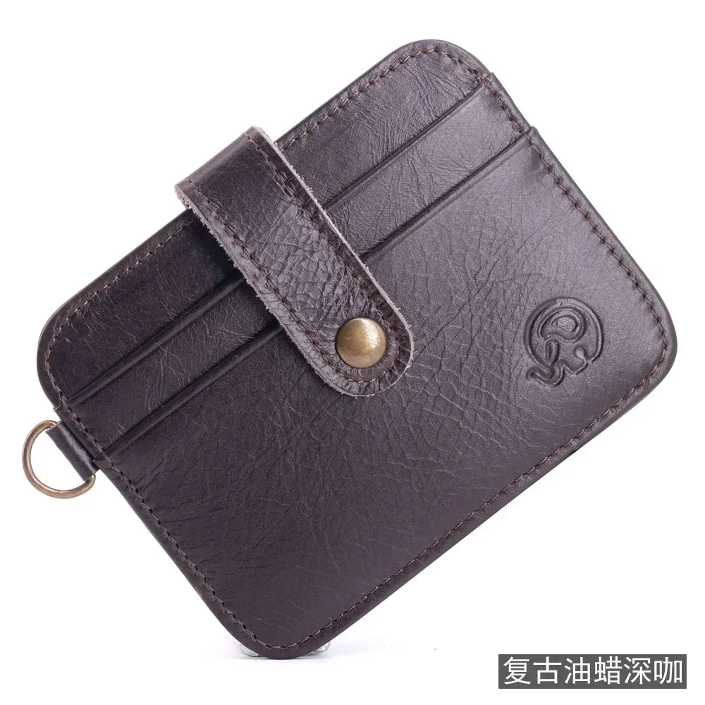 Portefeuille Homme en Cuir Véritable