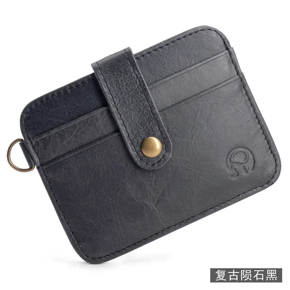 Portefeuille Homme en Cuir Véritable