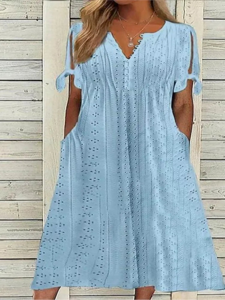 Robe Mi-Longue Femme