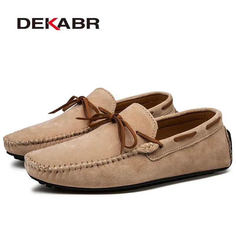 Mocassins Décontractés en Cuir