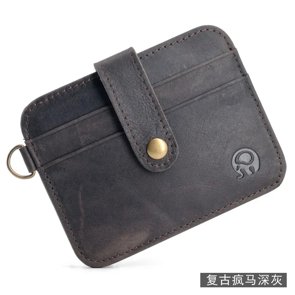 Portefeuille Homme en Cuir Véritable