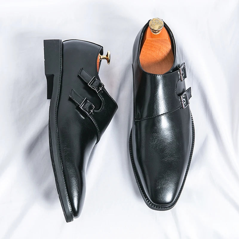 Mocassins Homme à Boucles