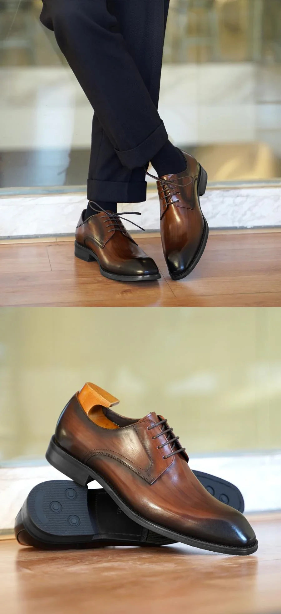 Mocassins  Derby Homme