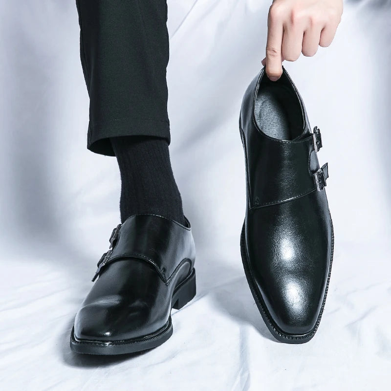 Mocassins Homme à Boucles