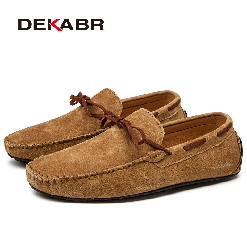 Mocassins Décontractés en Cuir