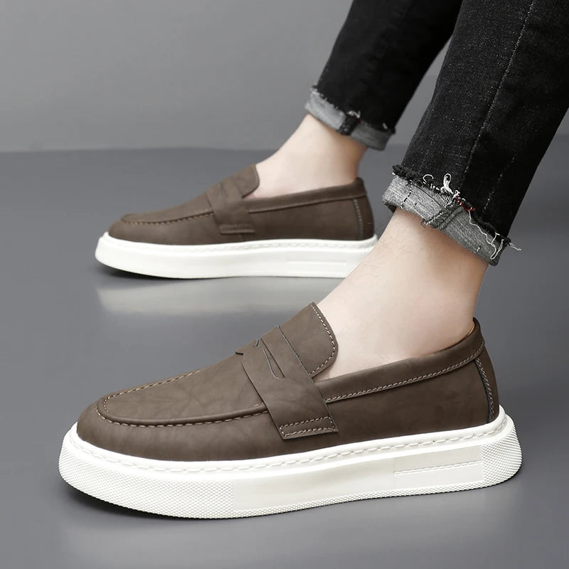 Mocassins Homme en Cuir