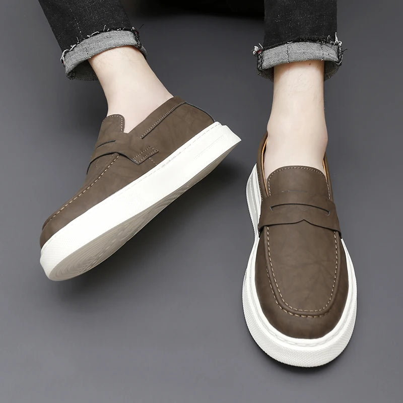 Mocassins Homme en Cuir