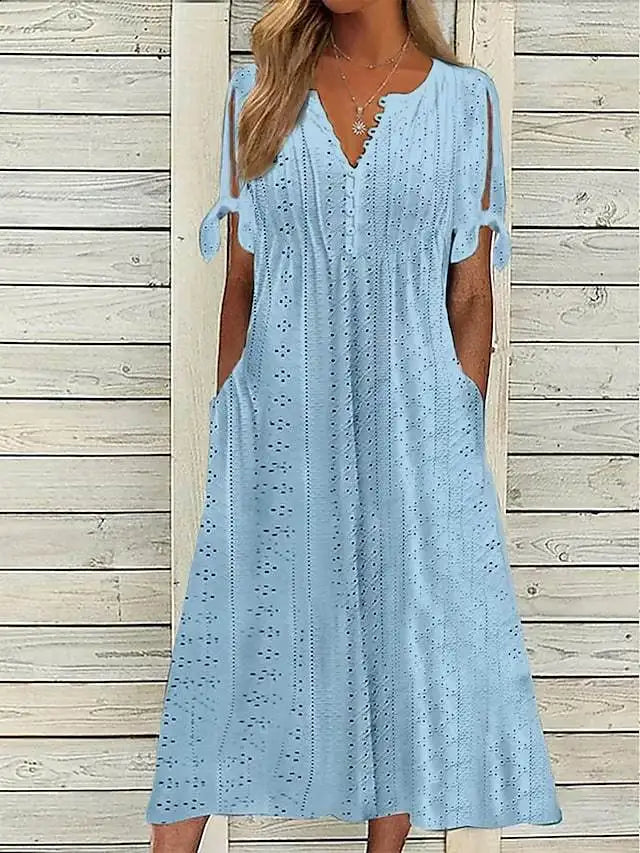 Robe Mi-Longue Femme