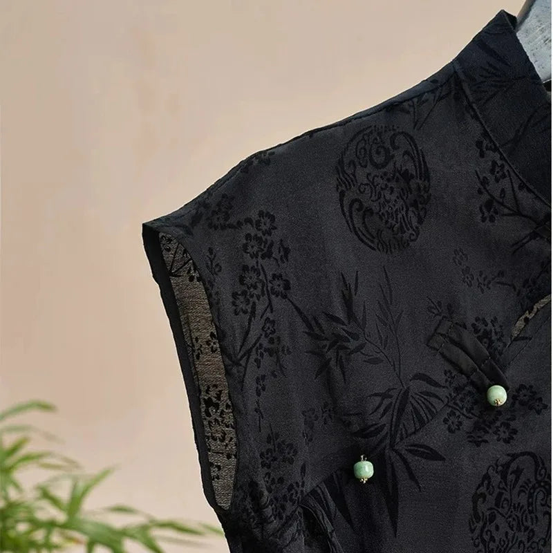 Blouse Cheongsam Moderne