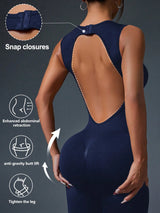 Combinaison de Sport Femme Sans Manches
