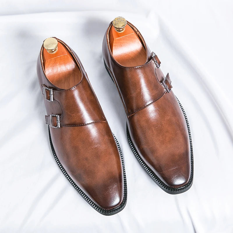Mocassins Homme à Boucles
