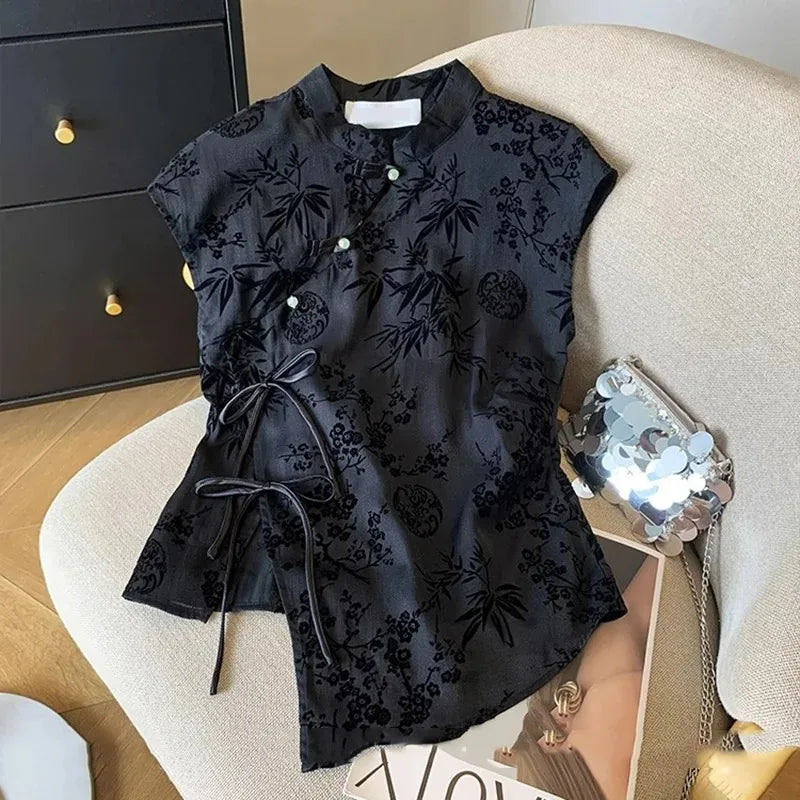 Blouse Cheongsam Moderne