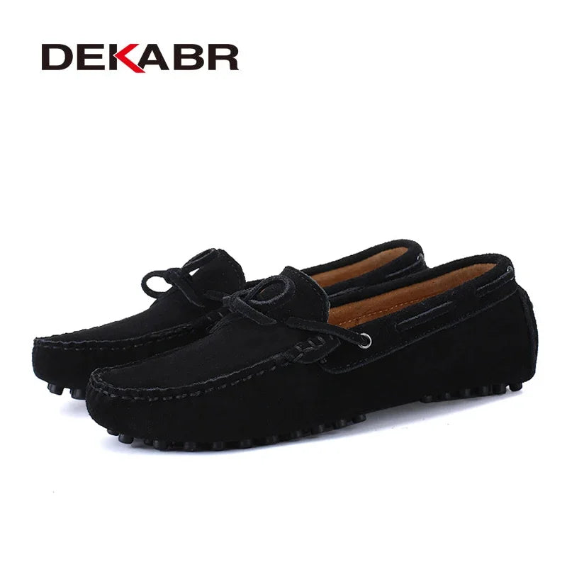 Mocassins Décontractés en Cuir
