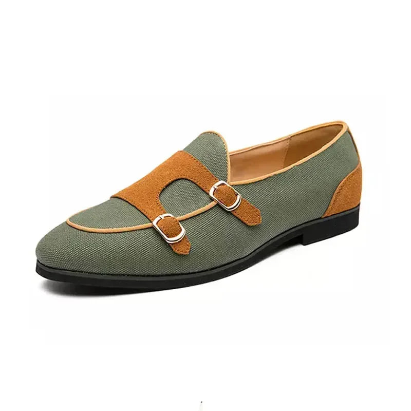 Mocassins Vintage à Boucle