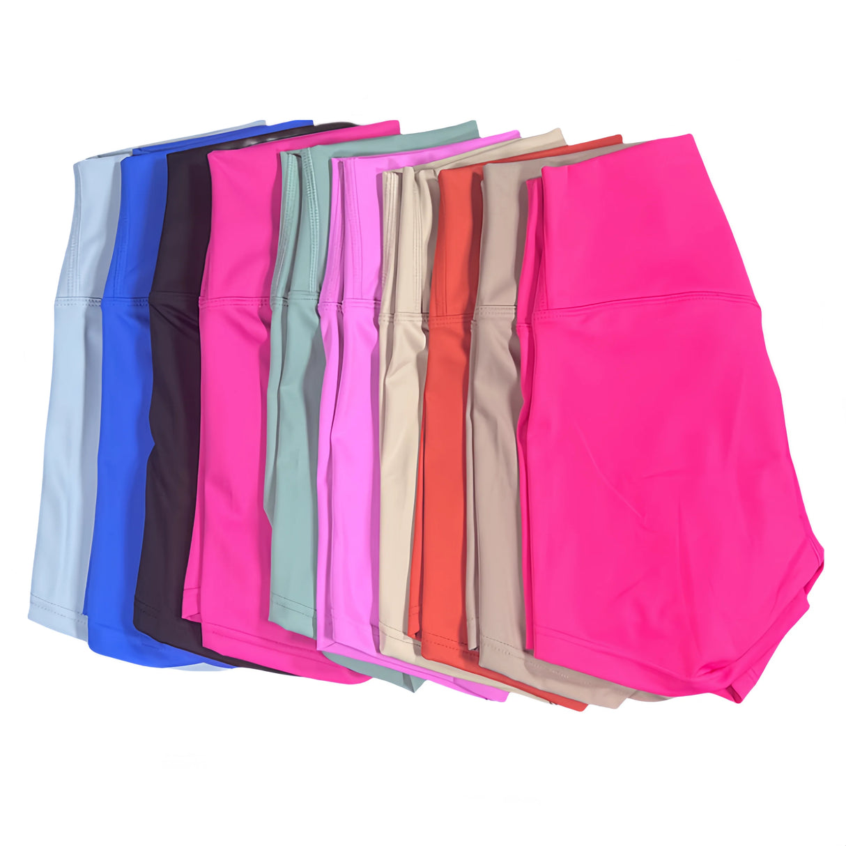 Shorts de Yoga Femme Taille Haute
