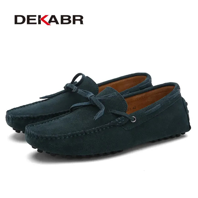 Mocassins Décontractés en Cuir