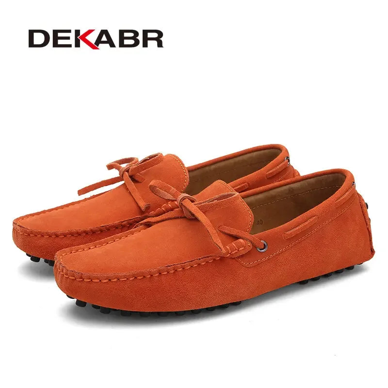 Mocassins Décontractés en Cuir